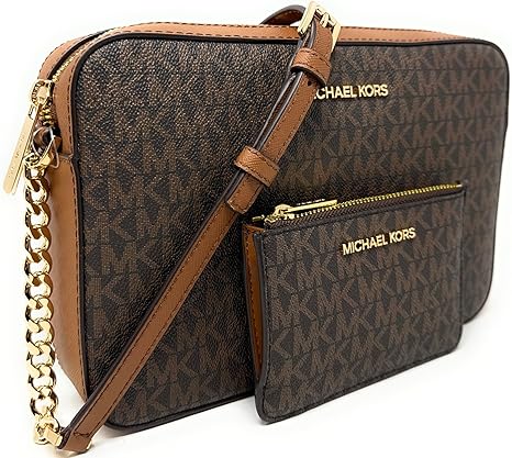 MICHAEL KORS ロゴプリント ボディバッグ Amazon | Michael Kors ジェットセット Lサイズ プリントロゴ